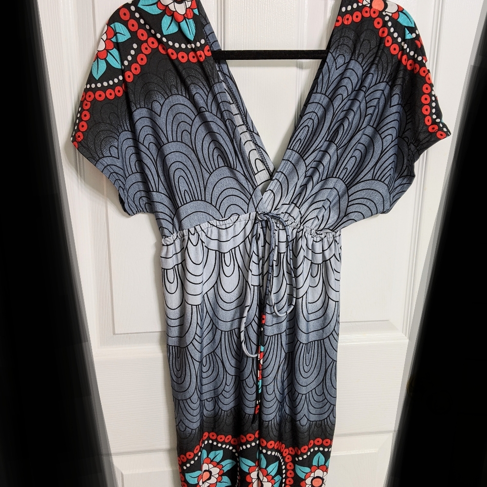 Floral printed dress